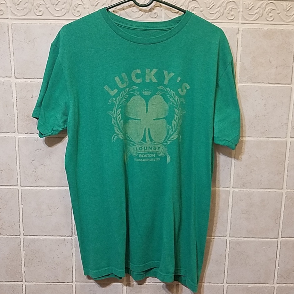 Couch Potato Lucky Clover Vintage Tshirt